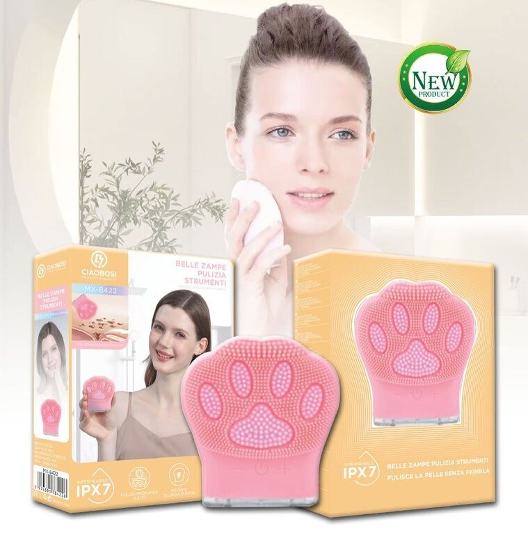 Spazzola Pulizia Viso Elettrica Facciale Detergente Massaggio Mx-8422 linq