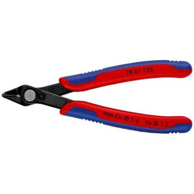 KNIPEX Seitenschneider Electronic Super Knips 125 mm ISO 9654 brüniert Zange NEU