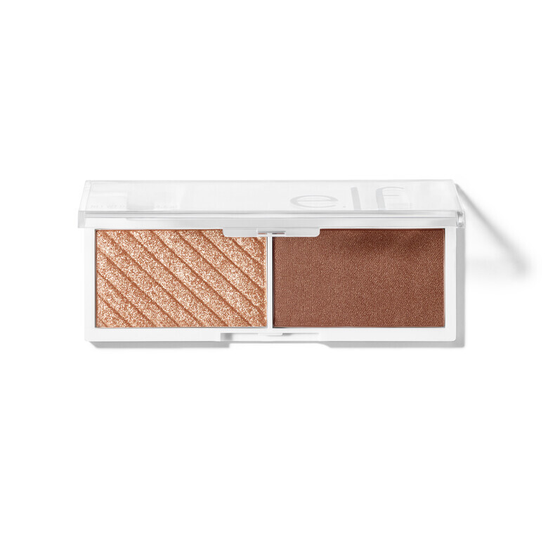 e.l.f. Bite-Size Face Duo Highlighter Bronzer & Blush Palette Choose your Shade