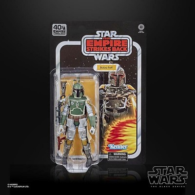 HASBRO STAR WARS BLACK SERIES 40TH ANNIVERSARY BOBA FETT – 15 CM ,SEALED