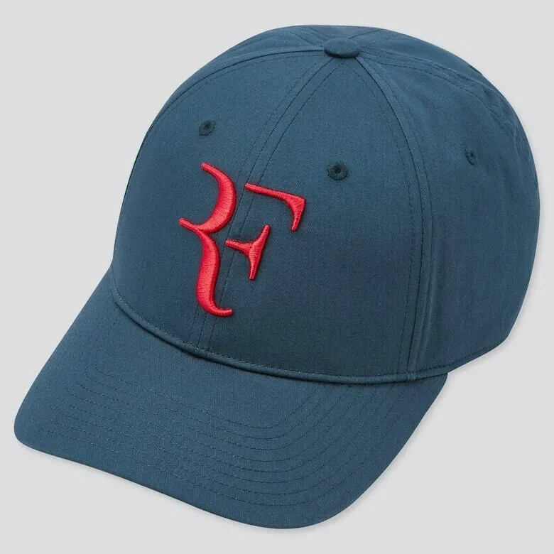 Uniqlo - ROGER FEDERER RF FRENCH OPEN 2021 Blue / Red Cap