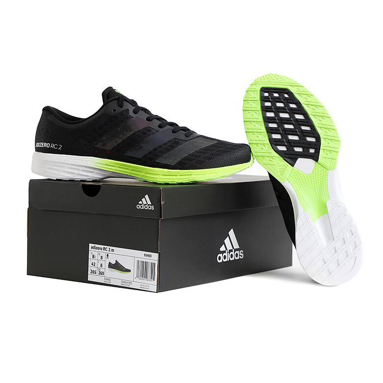 Adidas Adizero Rc 2 Men S Running Shoes Training Casual Black Eg4655 Ebay