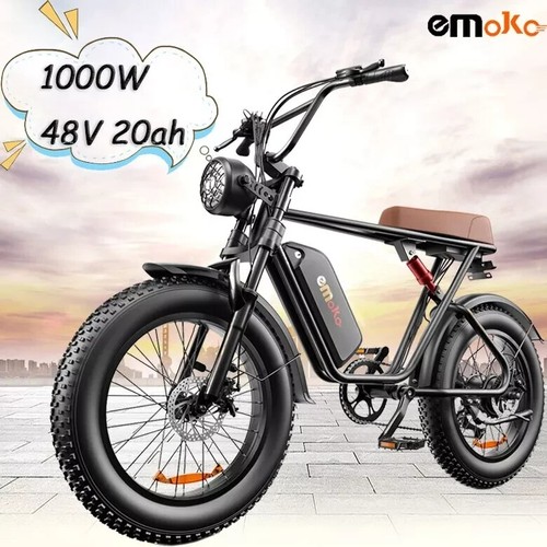 EMOKO C91 1OOOW E-Bike Mountain 20inch Tire OffRoad 48V 20Ah