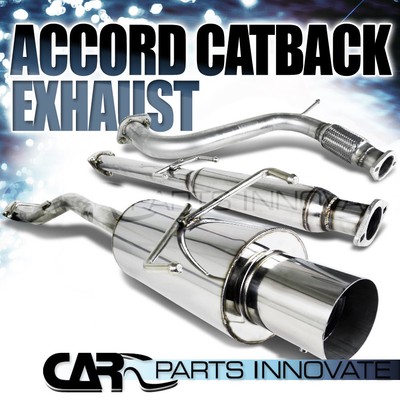 For 19941997 Honda Accord L4 22L SOHC Catback Exhaust Muffler System
