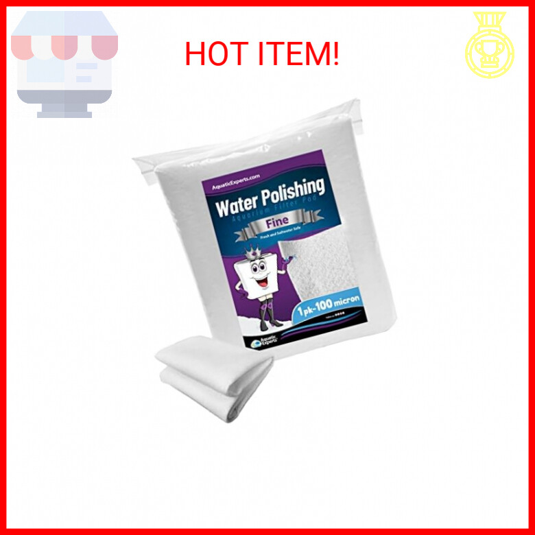 Aquatic Experts Aquarium Polishing Filter Pad (100 Micron, 24