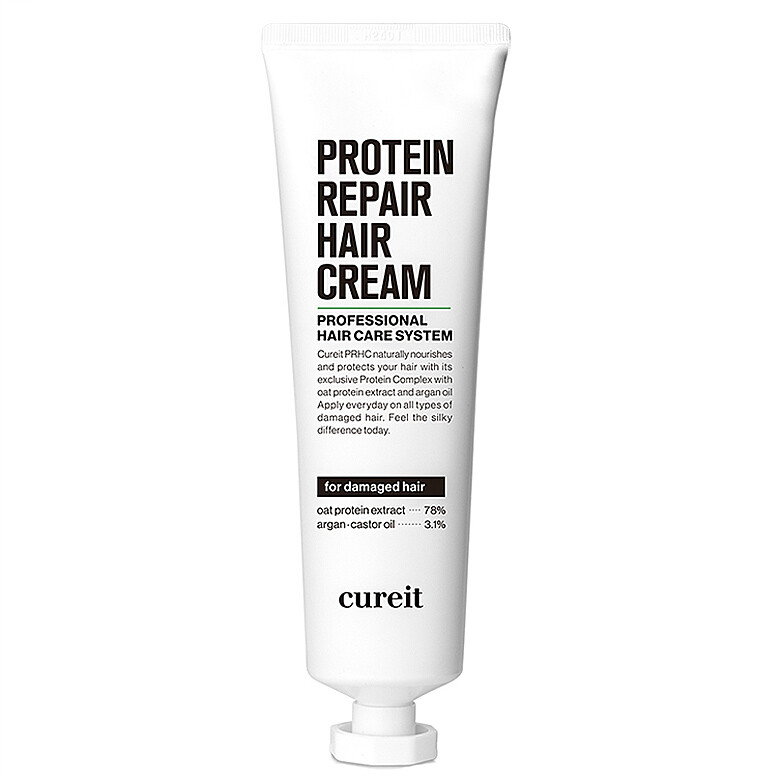Cureit Protein Repair Hair Cream For Damaged Hair Leave In
