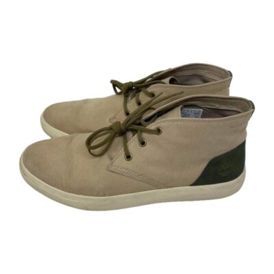 Timberland Ashwood Park Size 12 Chukka Boots Lace Up Canvas Comfort Shoes Men's