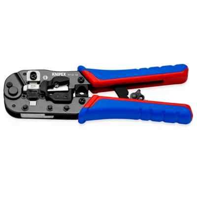 Knipex RJ45 Western Plugs Crimping Cutting Stripping Pliers, 97 51 13
