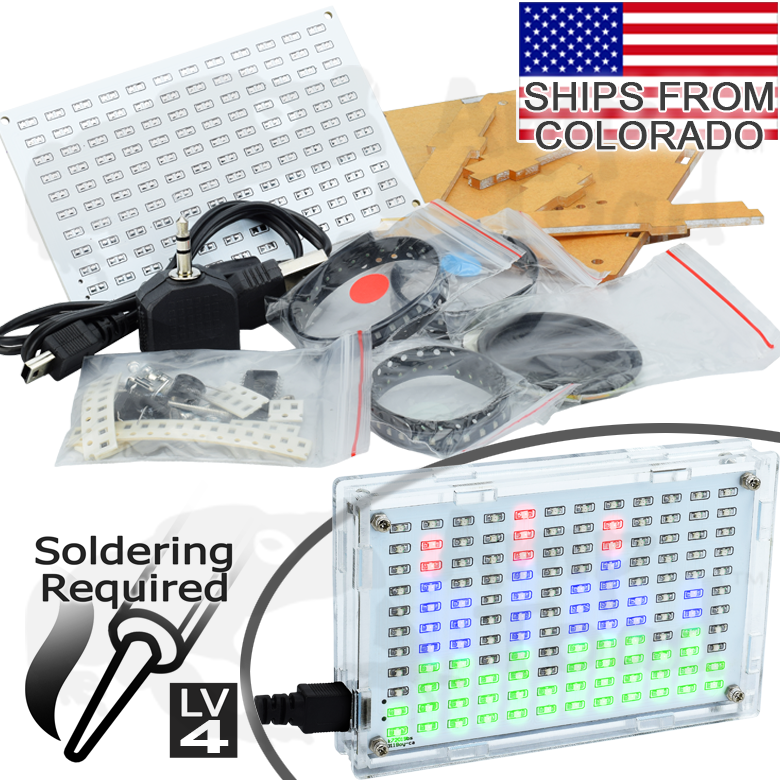 DIY Solder Kit - Audio Music Analyzer Visualizer