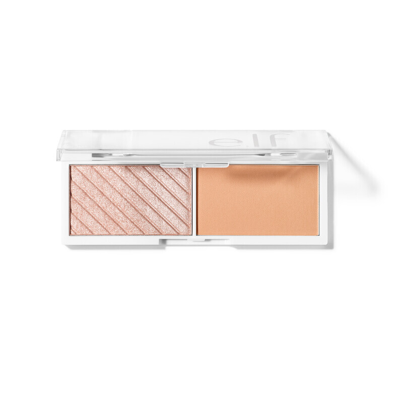 e.l.f. Bite-Size Face Duo Highlighter Bronzer & Blush Palette Choose your Shade