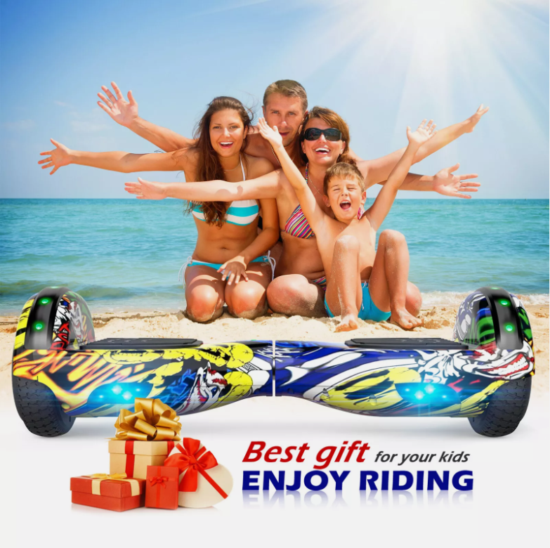 6.5'' Hoverboard Electric Self-Balancing Scooters & GO Kart Hover board for kids