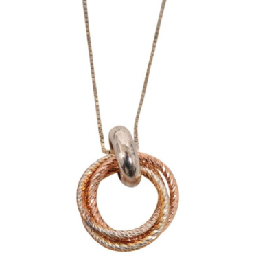 Links of london 3 ring best sale necklace