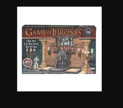 Game of Thrones IRON THRONE ROOM McFarlane Toys Building Sets 314 Pcs Joffrey