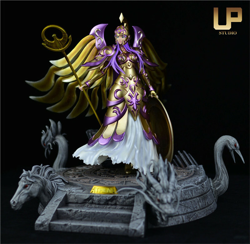 Saint Seiya Athena Statue Resin Gk Figure Collection Model Up Studio Pre Order Ebay