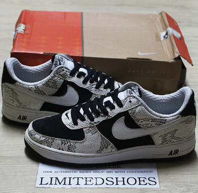 NIKE AIR FORCE 1 PREMIUM SNAKESKIN COCOA 312945-011 US 11