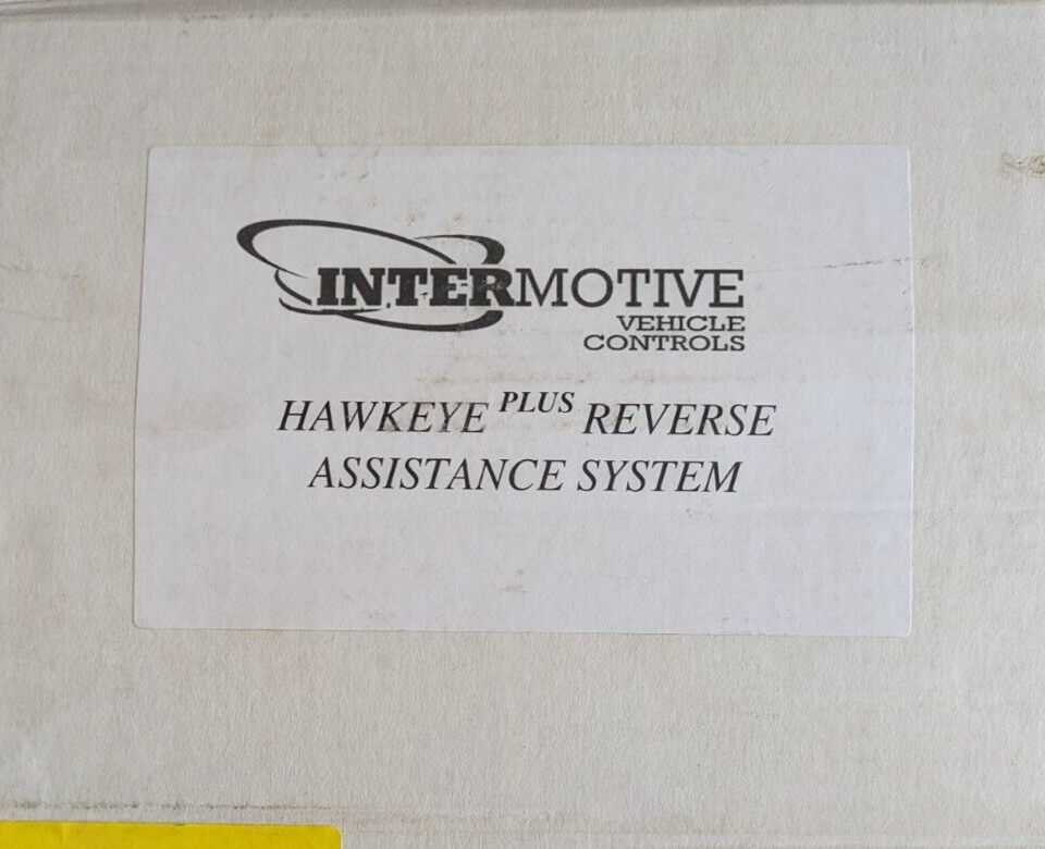 INTERMOTIVE A-HAWK401-A HAWKEYE HELP GARD PLUS REVERSE ASSISTANCE SYSTEM