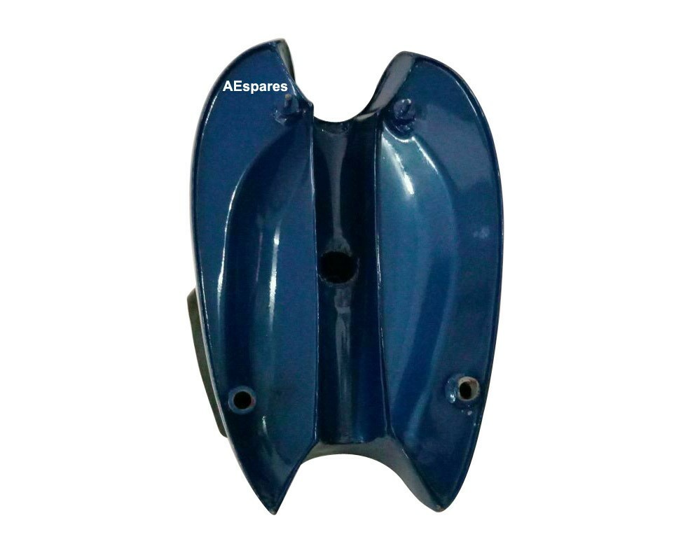 Fits BSA A7 A10 Super Rocket Blue Fuel Tank Chrome plated & With Cap & Knee Pad  