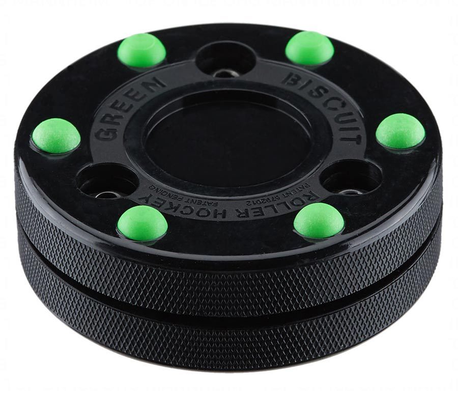 Puck Green Biscuit Roller Hockey