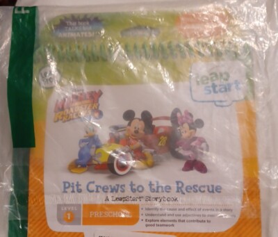 LeapFrog LeapStart 3D Mickey and the Roadster Racers Book