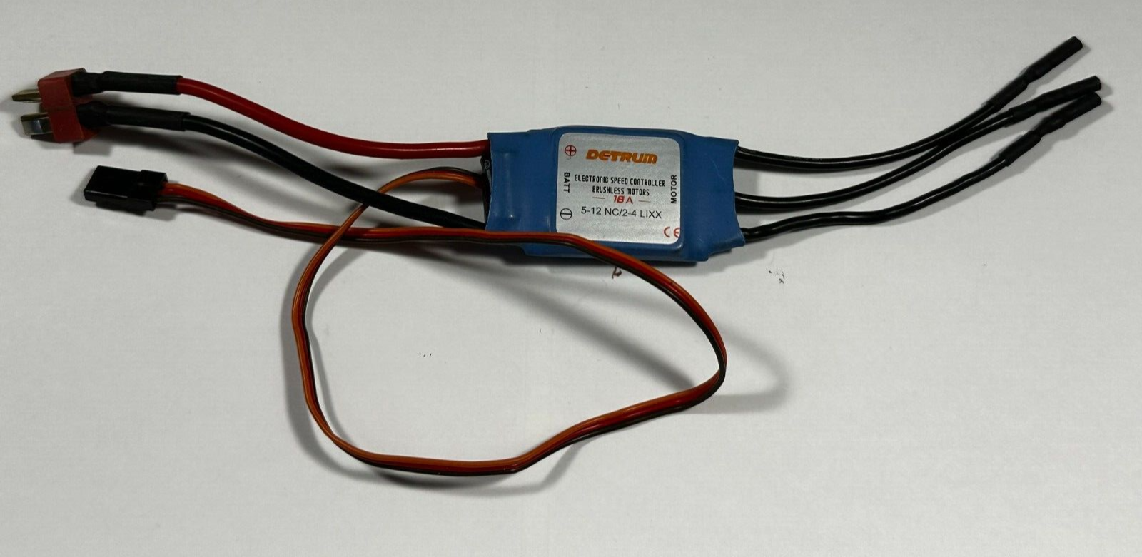 Excellent Detrum 18A 18 AMP RC Remote Control Airplane ESC Speed