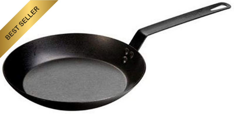 CRS10 Pre-Seasoned Carbon Steel Skillet 10