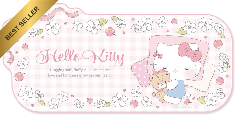 Kawaii Anime Hello Cat Large Extended Gaming Mouse Pad Non-Slip Waterproof