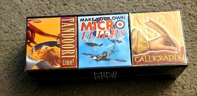 Mini Lifestyle Kits - Tandoori Time, Micro Fliers, Calligraphy Small Boxes New