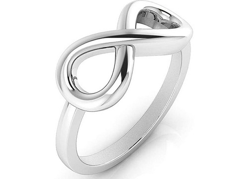 【SCENERITY】Infinity silver ring Silver Infinity Ring | eBay