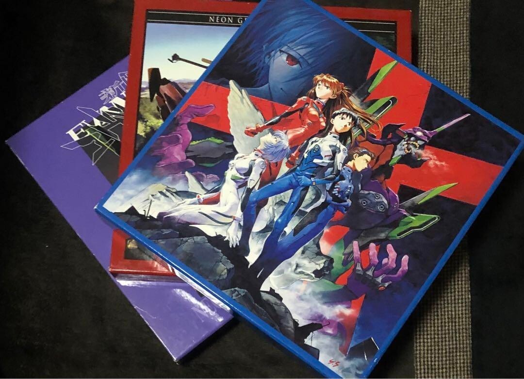 Neon Genesis Evangelion Laserdisc 3 BOX 14 Sheets Animation