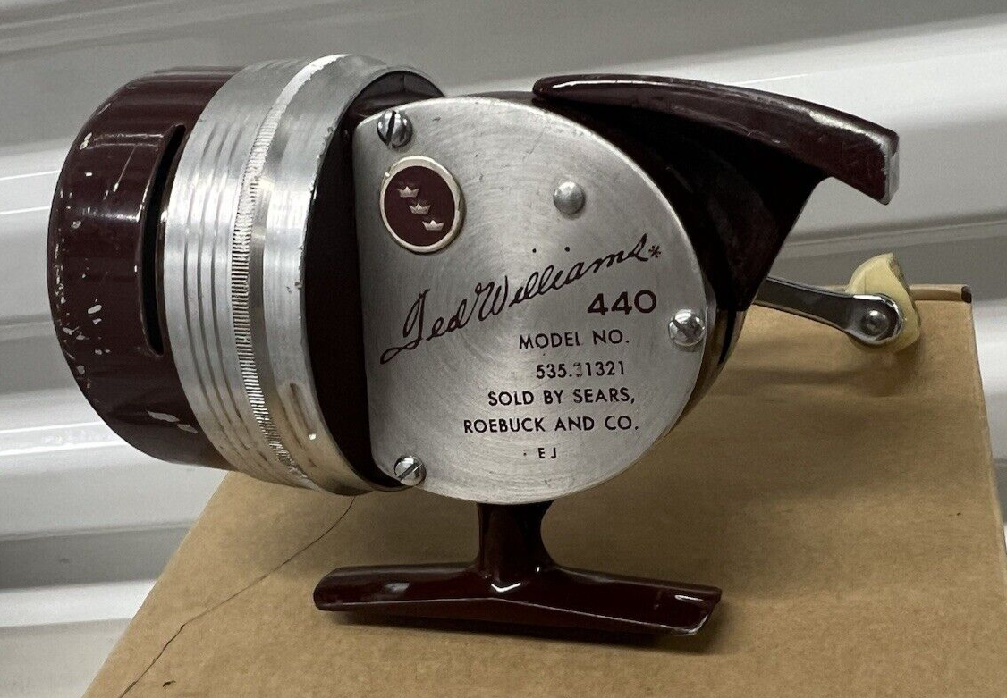 ビンテージリール　Ted Williams 400 oldリール VINTAGE (TED WILLIAMS) 465 SPINNING REEL by SEARS & ROEBUCK