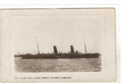 CAMPANIA (1893) -- (A) -- Cunard Line