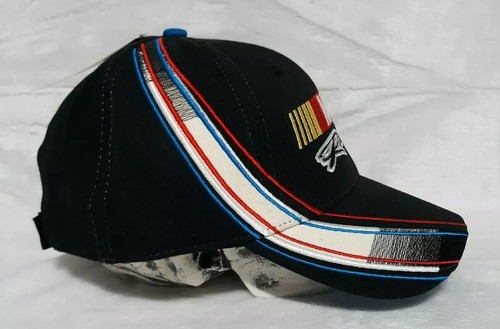 Official NASCAR Racing Embroidered 6 Panel Semi-Structured Adjustable Ball Cap