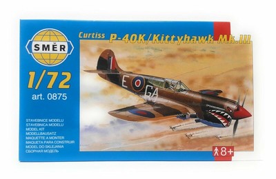 Curtiss P-40K / Kittyhawk Mk.III SMER 875 1/72nd