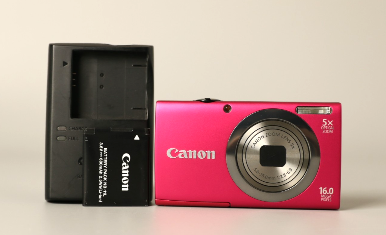 Canon コンパクトデジタルカメラ 16.0メガピクセル ピンク Canon