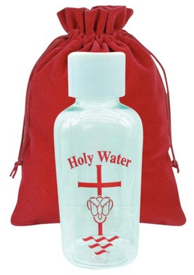 Holy Water Bottle Set with Mini Plastic Vessel Pack Empty Container for Trave...