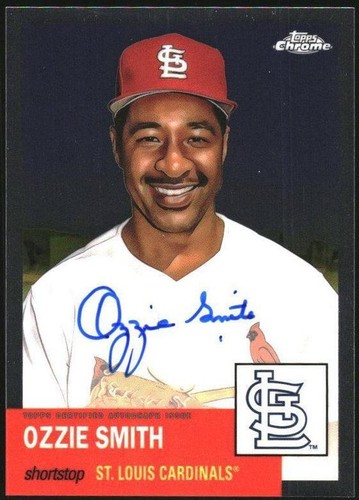 2022 Topps Chrome Platinum Anniversary - Ozzie Smith #CPA-OS