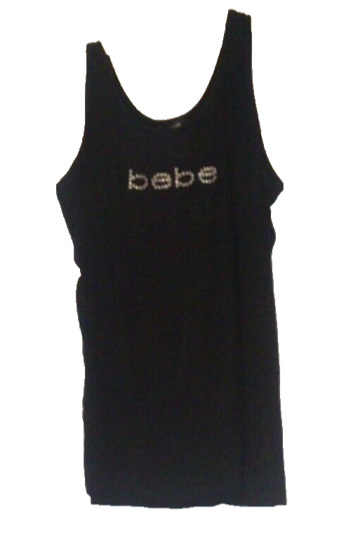 Bebe ribbon set tops ブラック ANDMARY】べべリボントップス