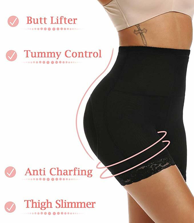 Fajate Faja Colombiana Levanta Cola High Waist Shorts Tummy Control Butt lifter