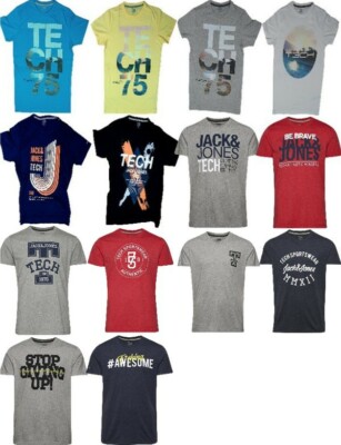 Diverse Jack & Jones Tech Shirts in verschiedenen Ausführungen zum Sonderpreis