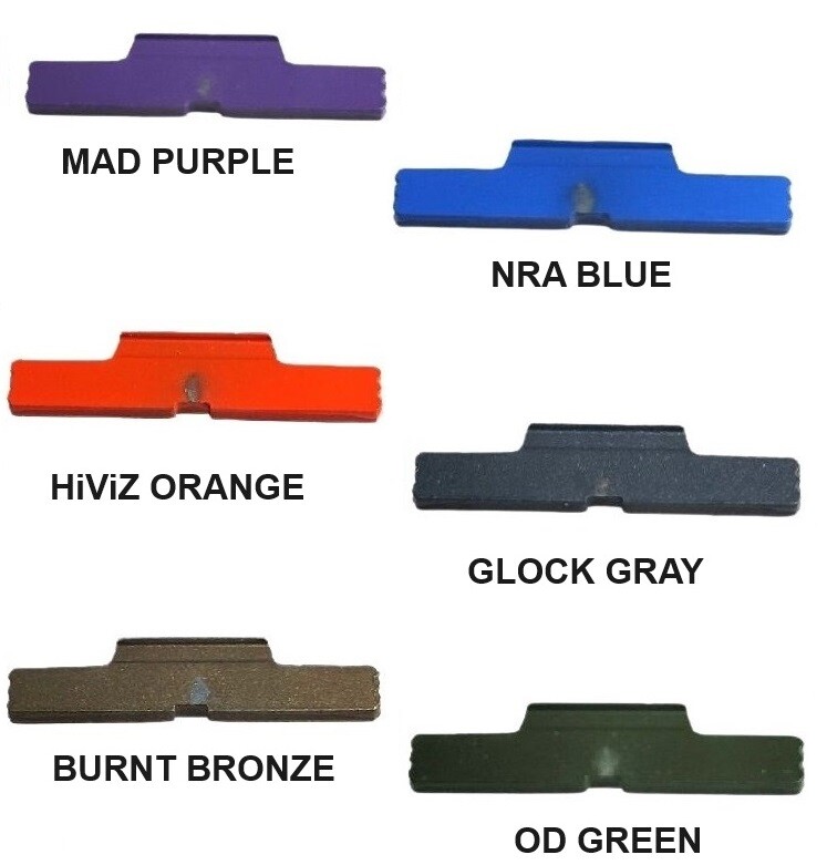 Extended Slide Lock Lever For GLOCK Gen 1 2 3 4 Straight Edge