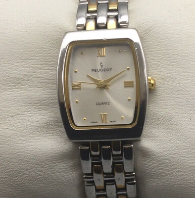 Peugeot vintage rectangular watch sale