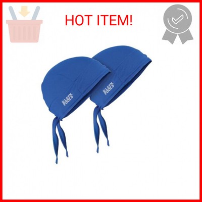 Klein Tools 60180 Cooling Do Rag, Adjustable Sweat Wicking Skull Cap can be Worn