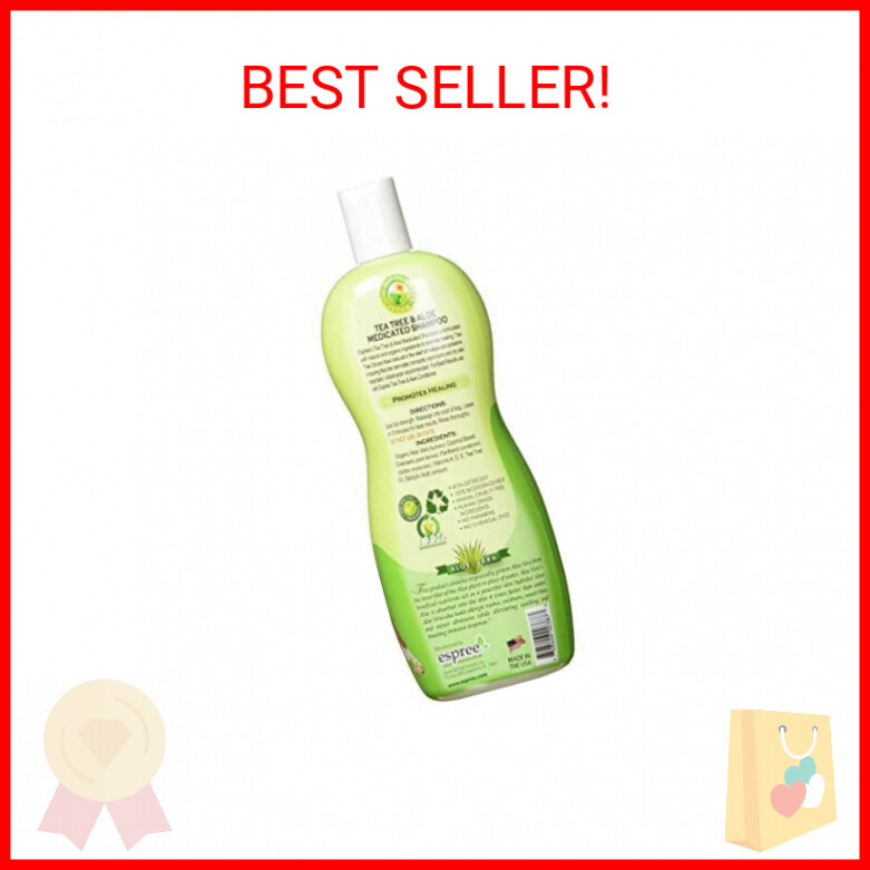 Tea Tree & Aloe Medicated Shampoo, 20 oz