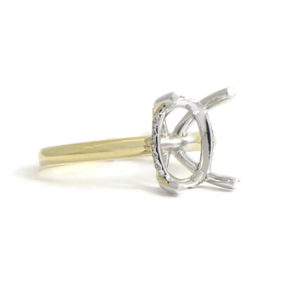 Oval ring hotsell settings without stones