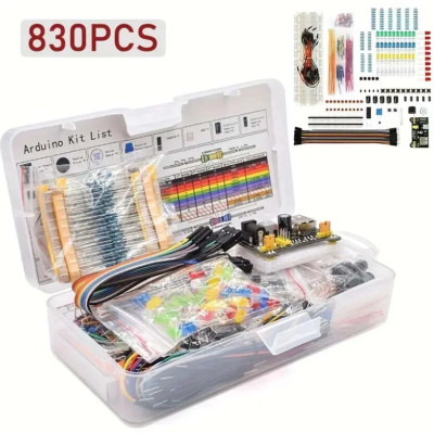 830Pcs/Box DIY Project Starter Kit For Arduino UNO R3