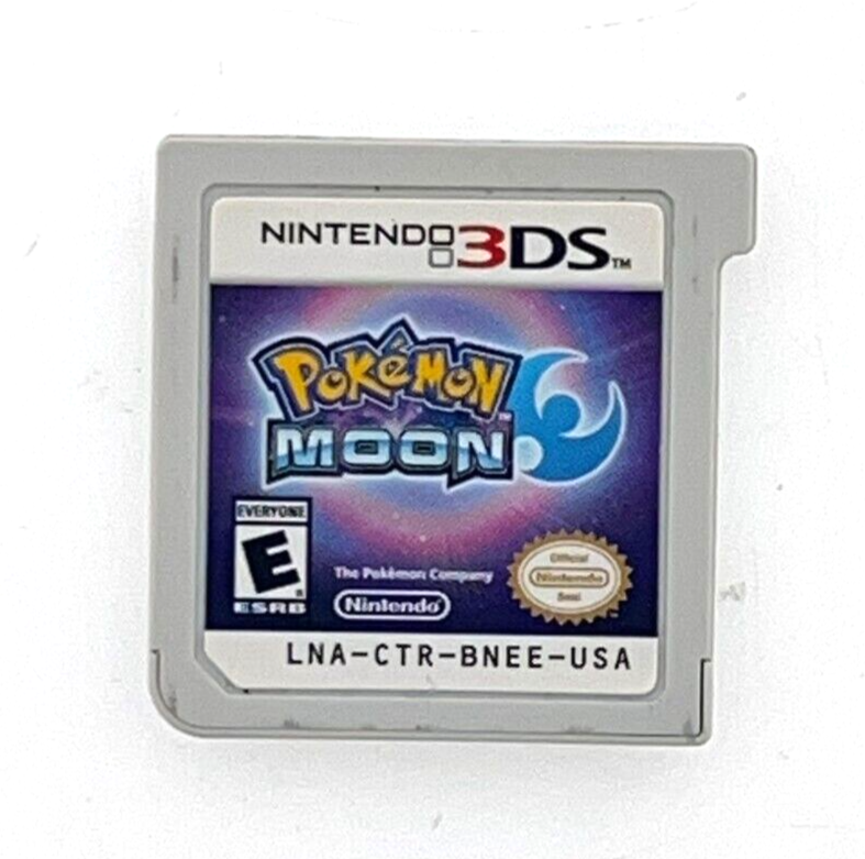 専門ショップ Pokemon eBay | Only Cartridge - Authentic - 3DS Nintendo - Moon 携帯用ゲームソフト