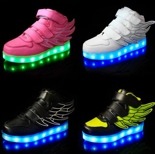 Turnschuhe Jungen Farbwechsel Test Vergleich +++ Turnschuhe NEU MÄDCHEN JUNGEN LED Roller Heelys Schuhe Farbwechsel