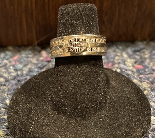 ▢▢MOD▢▢Harley-Davidson　　925　　10K　　リング Harley Davidson Ring 925 Sterling Silver Ring Motorcycle