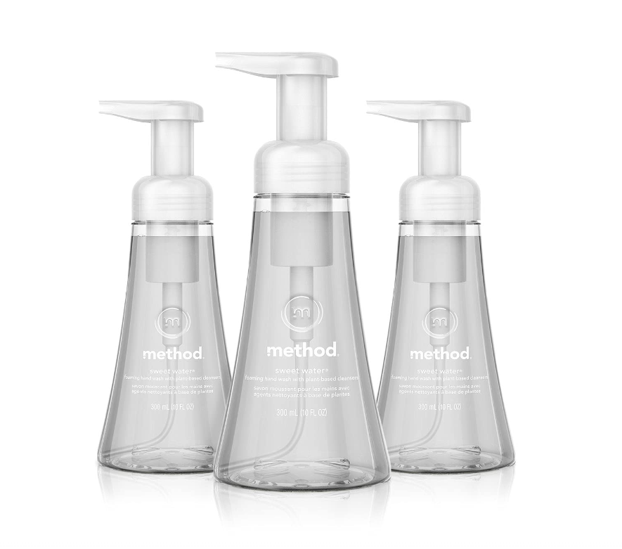 Method Foaming Hand Soap, Sweet Water, Biodegradable Formula