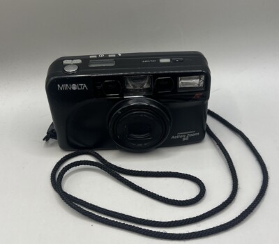 Minolta Freedom Action Zoom 90 Date Point Shoot 35mm AF Film Camera Untested